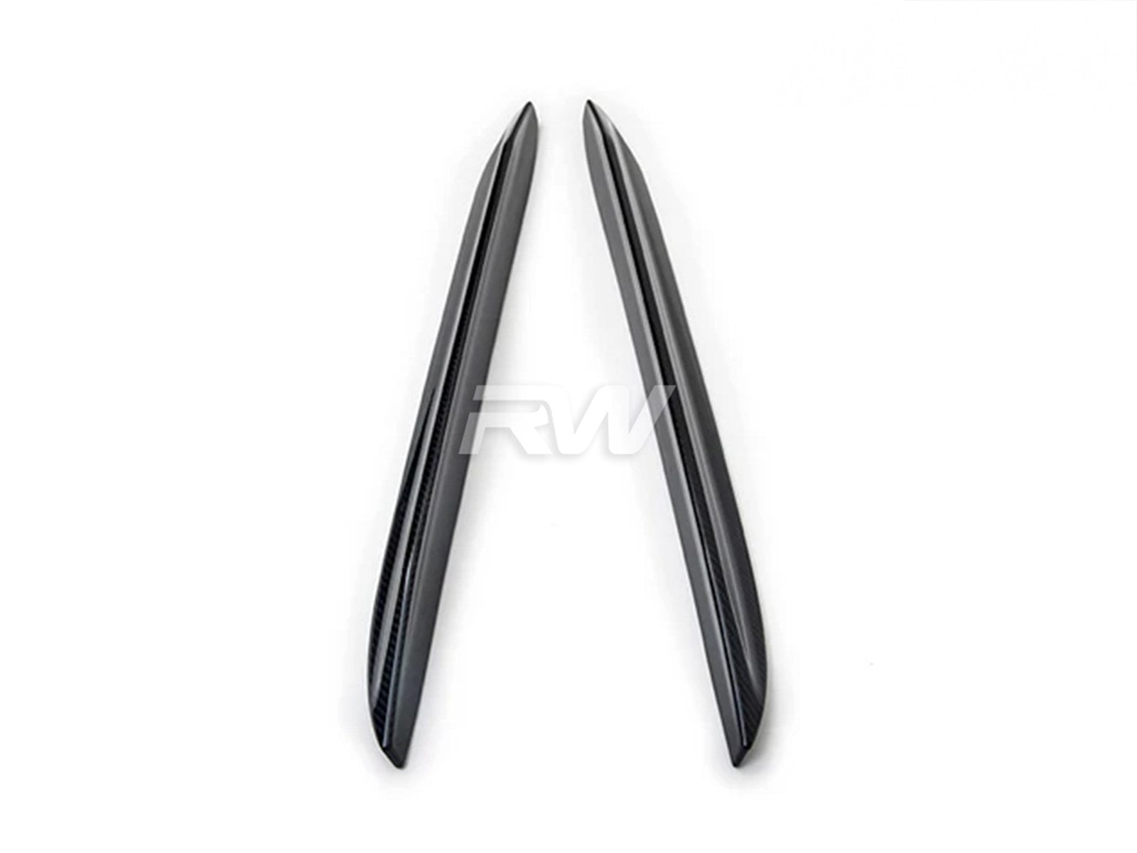 RW Carbon BMW F96 X6M G06 X6 Carbon Fiber Rear Fin Set-Exterior-Silicon Valley Bimmer
