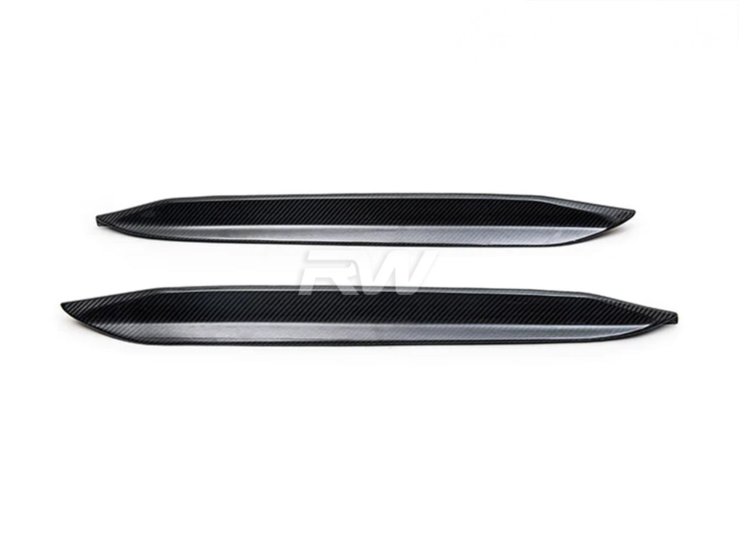 RW Carbon BMW F96 X6M G06 X6 Carbon Fiber Rear Fin Set-Exterior-Silicon Valley Bimmer