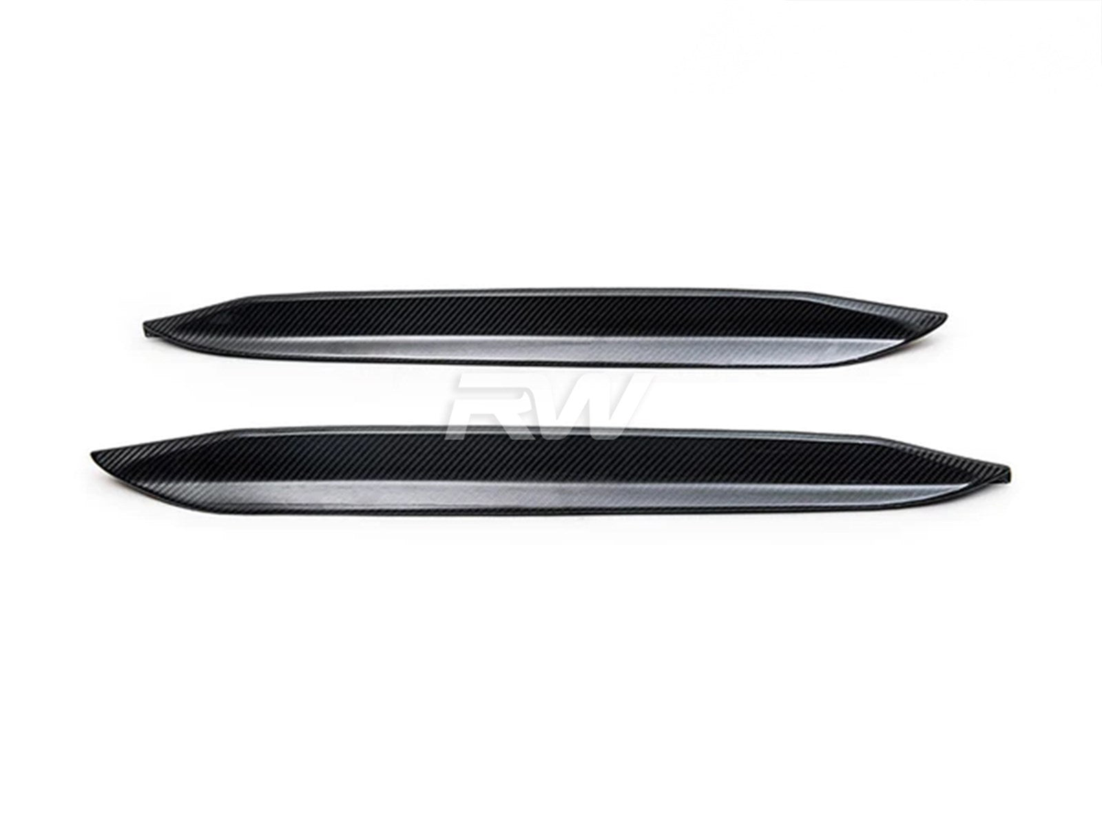 RW Carbon BMW F96 X6M G06 X6 Carbon Fiber Rear Fin Set-Exterior-Silicon Valley Bimmer