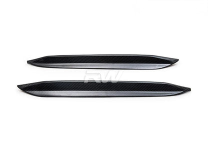 RW Carbon BMW F96 X6M G06 X6 Carbon Fiber Rear Fin Set-Exterior-Silicon Valley Bimmer