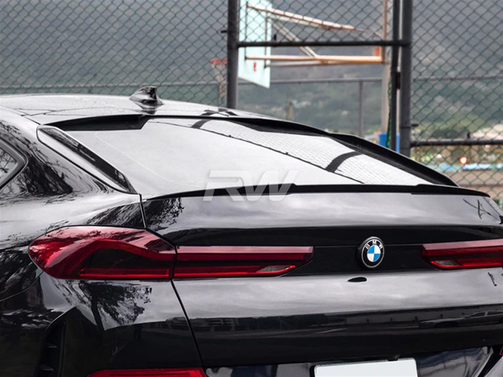 RW Carbon BMW F96 X6M G06 X6 Carbon Fiber Rear Fin Set-Exterior-Silicon Valley Bimmer