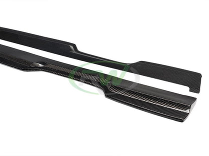 RW Carbon BMW F96 X6M G06 X6 RWS CF Side Skirt Extensions-Exterior-Silicon Valley Bimmer