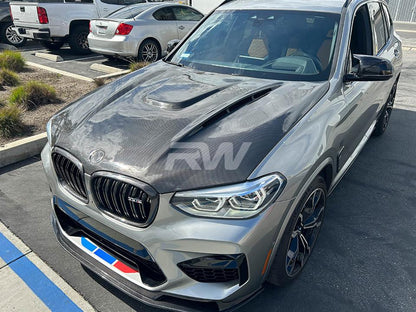 RW Carbon BMW F97 F98 G01 G02 Carbon Fiber Hood-Exterior-Silicon Valley Bimmer