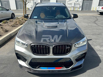 RW Carbon BMW F97 F98 G01 G02 Carbon Fiber Hood-Exterior-Silicon Valley Bimmer