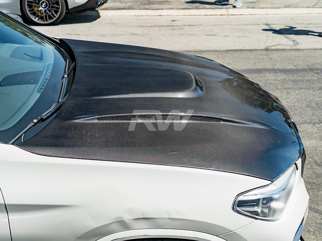RW Carbon BMW F97 F98 G01 G02 Carbon Fiber Hood-Exterior-Silicon Valley Bimmer