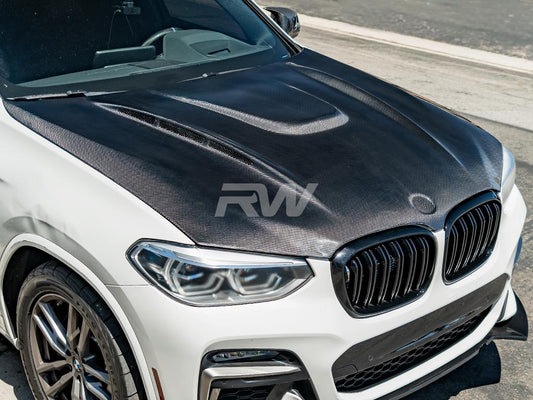 RW Carbon BMW F97 F98 G01 G02 Carbon Fiber Hood-Exterior-Silicon Valley Bimmer