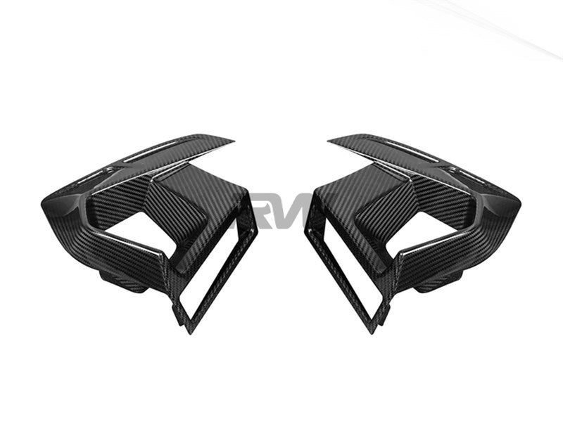 RW Carbon BMW F97 F98 LCI Carbon Fiber Front Brake Ducts-Exterior-Silicon Valley Bimmer