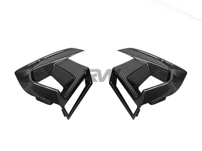 RW Carbon BMW F97 F98 LCI Carbon Fiber Front Brake Ducts-Exterior-Silicon Valley Bimmer