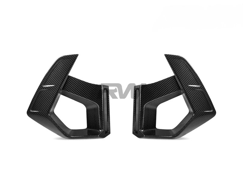 RW Carbon BMW F97 F98 LCI Carbon Fiber Front Brake Ducts-Exterior-Silicon Valley Bimmer