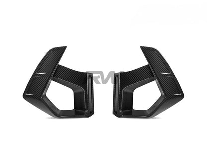 RW Carbon BMW F97 F98 LCI Carbon Fiber Front Brake Ducts-Exterior-Silicon Valley Bimmer