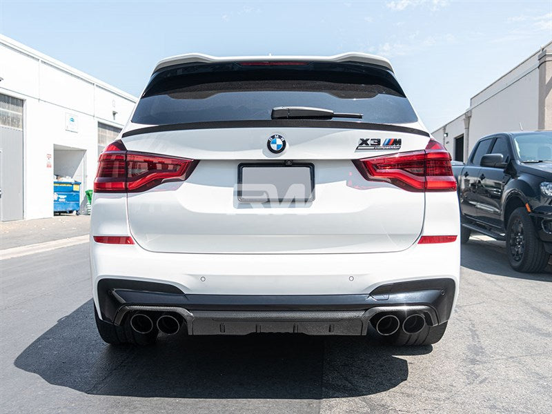 RW Carbon BMW F97 X3M Carbon Fiber Diffuser-Exterior-Silicon Valley Bimmer
