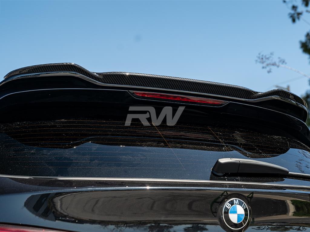 RW Carbon BMW F97 X3M Carbon Fiber Roof Spoiler-Exterior-Silicon Valley Bimmer