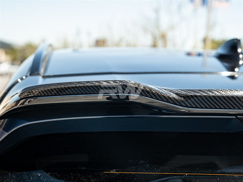 RW Carbon BMW F97 X3M Carbon Fiber Roof Spoiler-Exterior-Silicon Valley Bimmer