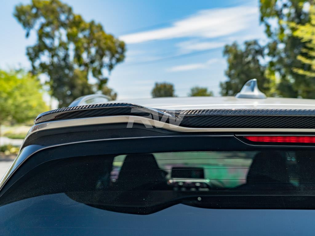 RW Carbon BMW F97 X3M Carbon Fiber Roof Spoiler-Exterior-Silicon Valley Bimmer