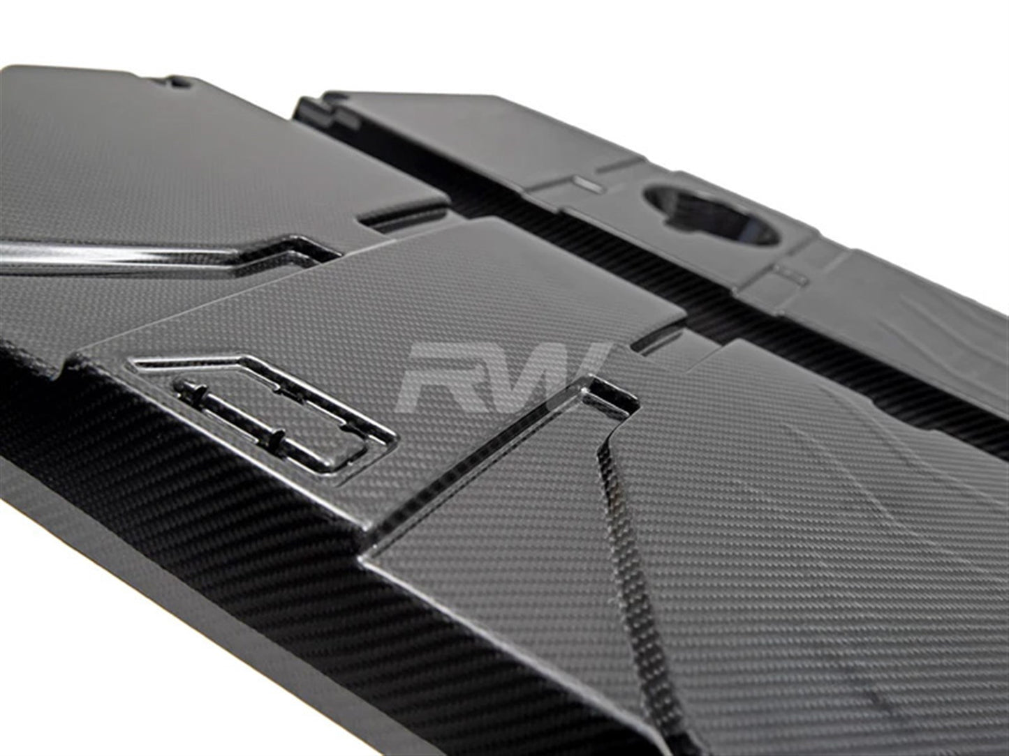 RW Carbon BMW F97 X3M F98 X4M Carbon Fiber Engine Cover-Exterior-Silicon Valley Bimmer