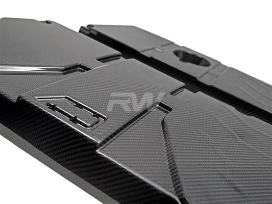 RW Carbon BMW F97 X3M F98 X4M Carbon Fiber Engine Cover-Exterior-Silicon Valley Bimmer