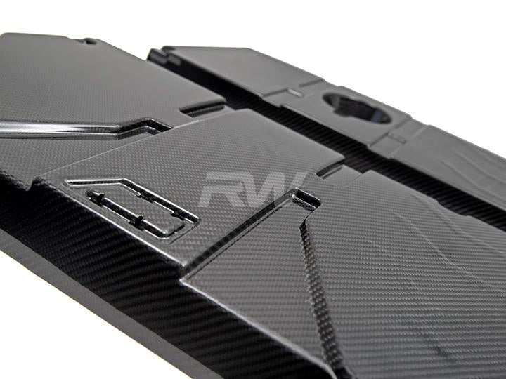 RW Carbon BMW F97 X3M F98 X4M Carbon Fiber Engine Cover-Exterior-Silicon Valley Bimmer