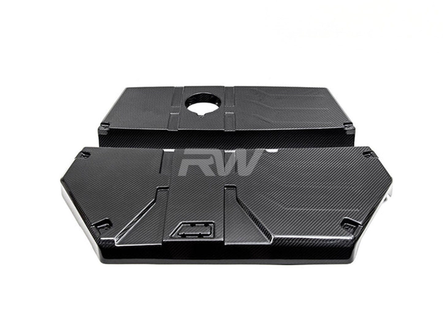 RW Carbon BMW F97 X3M F98 X4M Carbon Fiber Engine Cover-Exterior-Silicon Valley Bimmer