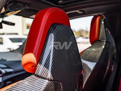 RW Carbon BMW F97 X3M F98 X4M Carbon Fiber Seat Backs-Interior-Silicon Valley Bimmer