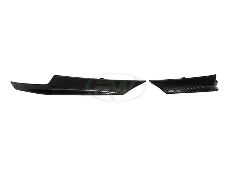 RW Carbon BMW F97 X3M F98 X4M Carbon Fiber Splitters-Exterior-Silicon Valley Bimmer