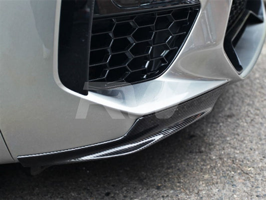 RW Carbon BMW F97 X3M F98 X4M Carbon Fiber Splitters-Exterior-Silicon Valley Bimmer