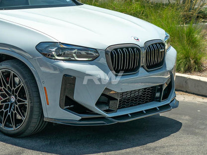 RW Carbon BMW F97 X3M F98 X4M LCI DTM Carbon Fiber Front Lip-Exterior-Silicon Valley Bimmer
