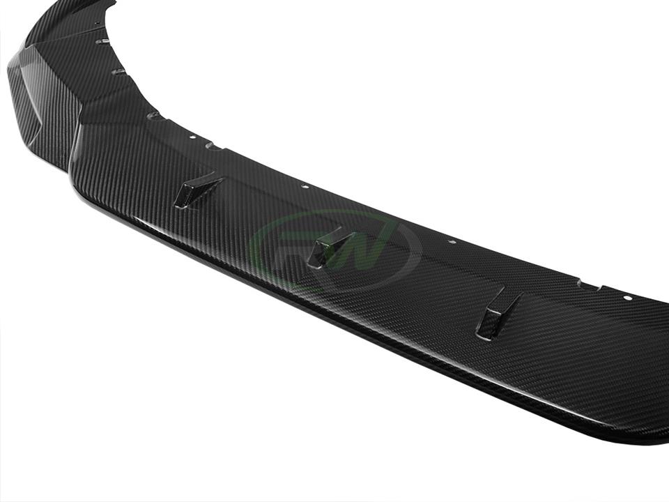 RW Carbon BMW F97 X3M F98 X4M LCI DTM Carbon Fiber Front Lip-Exterior-Silicon Valley Bimmer