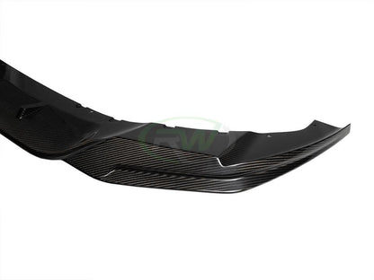 RW Carbon BMW F97 X3M F98 X4M LCI DTM Carbon Fiber Front Lip-Exterior-Silicon Valley Bimmer