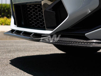 RW Carbon BMW F97 X3M F98 X4M LCI DTM Carbon Fiber Front Lip-Exterior-Silicon Valley Bimmer