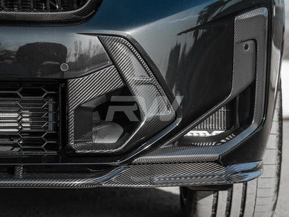 RW Carbon BMW F97 X3M F98 X4M LCI DTM Carbon Fiber Front Lip-Exterior-Silicon Valley Bimmer