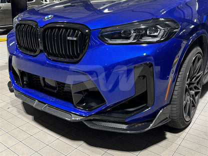 RW Carbon BMW F97 X3M / F98 X4M LCI GTX Carbon Fiber Front Lip-Exterior-Silicon Valley Bimmer