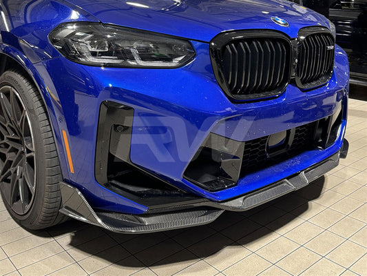 RW Carbon BMW F97 X3M / F98 X4M LCI GTX Carbon Fiber Front Lip-Exterior-Silicon Valley Bimmer