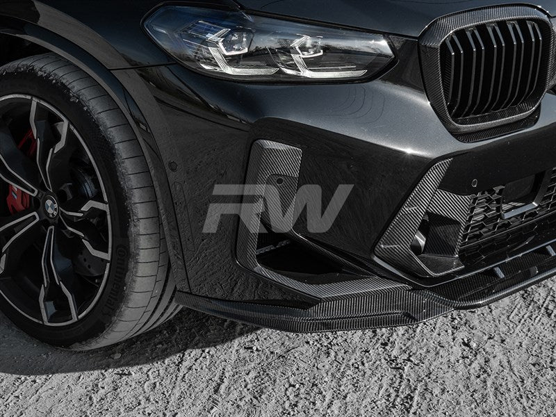 RW Carbon BMW F97 X3M F98 X4M LCI OEM Style CF Air Ducts-Exterior-Silicon Valley Bimmer