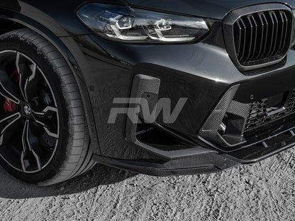RW Carbon BMW F97 X3M F98 X4M LCI OEM Style CF Air Ducts-Exterior-Silicon Valley Bimmer