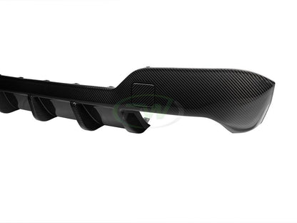 RW Carbon BMW F97 X3M LCI Carbon Fiber DTM Diffuser-Exterior-Silicon Valley Bimmer