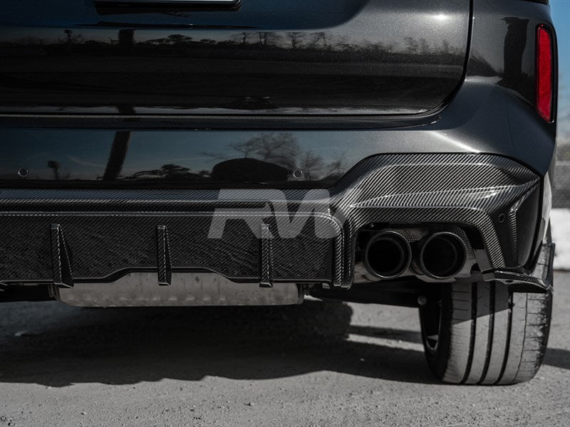 RW Carbon BMW F97 X3M LCI Carbon Fiber Diffuser-Exterior-Silicon Valley Bimmer