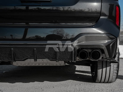 RW Carbon BMW F97 X3M LCI Carbon Fiber Diffuser-Exterior-Silicon Valley Bimmer