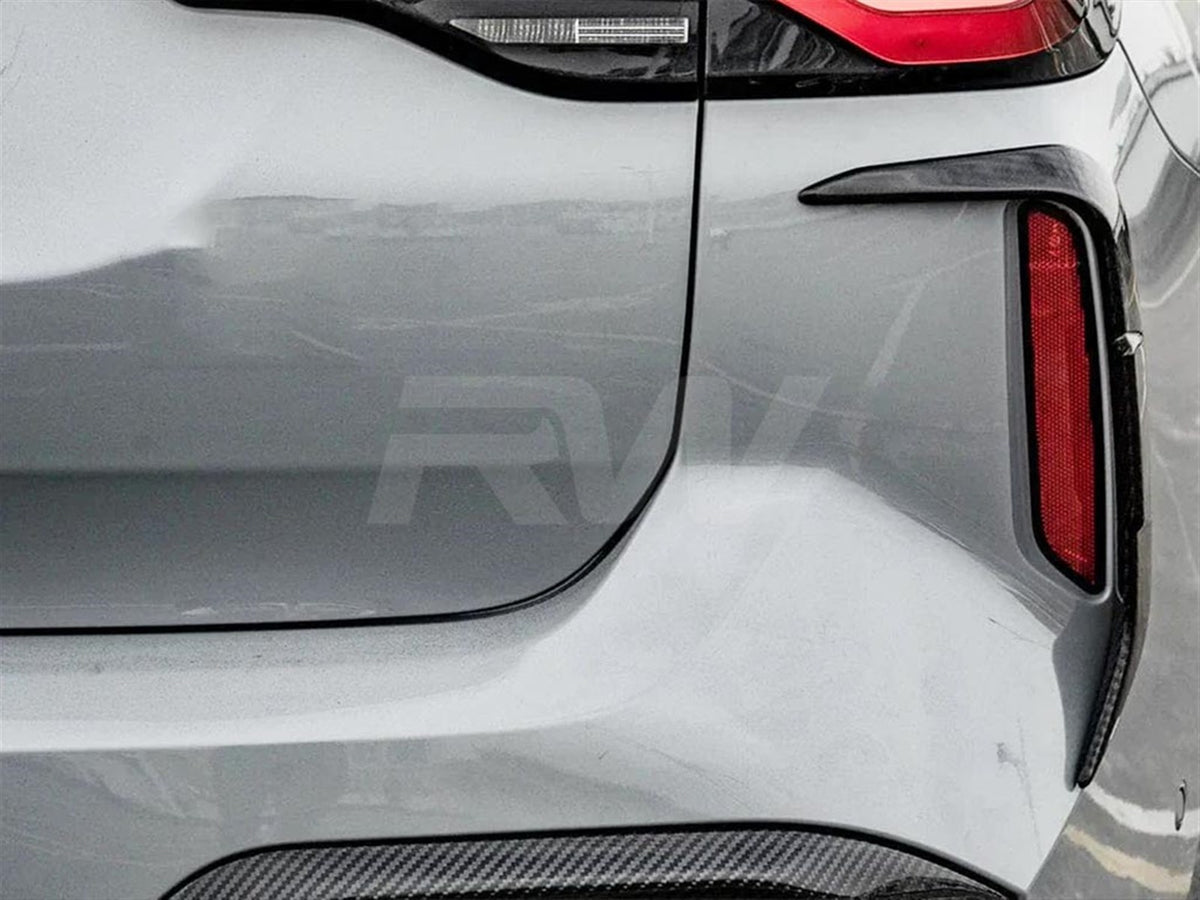 Bmw F97 Rear RW Carbon BMW F97 X3M LCI Carbon Fiber Rear Bumper Trims – SVBimmer