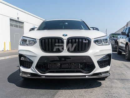 RW Carbon BMW F97 X3M/F98 X4M 3D Style Carbon Fiber Front Lip-Exterior-Silicon Valley Bimmer