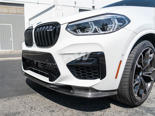 RW Carbon BMW F97 X3M/F98 X4M 3D Style Carbon Fiber Front Lip-Exterior-Silicon Valley Bimmer