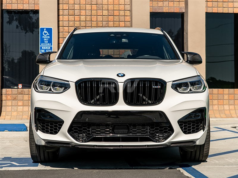 RW Carbon BMW F97 X3M/F98 X4M CF Front Lip Spoiler-Exterior-Silicon Valley Bimmer