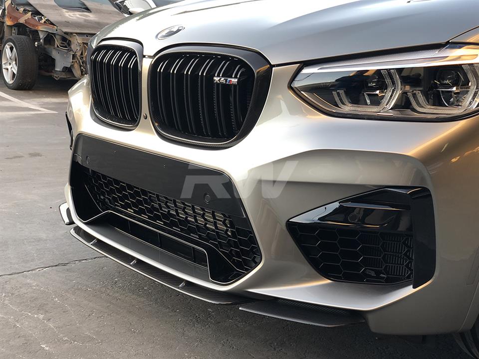 RW Carbon BMW F97 X3M/F98 X4M CF Front Lip Spoiler-Exterior-Silicon Valley Bimmer