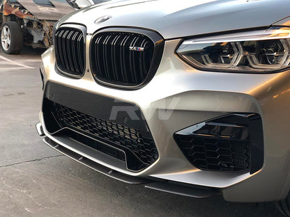 RW Carbon BMW F97 X3M/F98 X4M CF Front Lip Spoiler-Exterior-Silicon Valley Bimmer