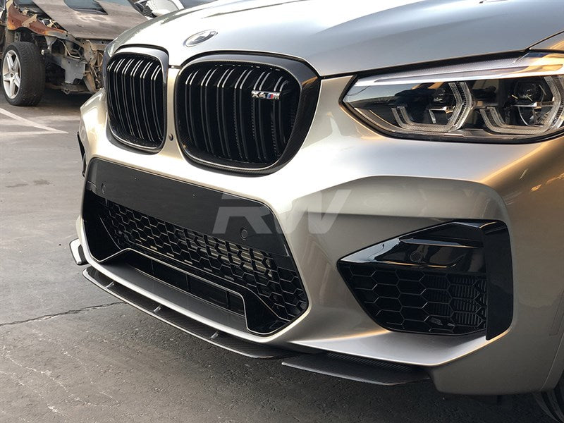 RW Carbon BMW F97 X3M/F98 X4M CF Front Lip Spoiler-Exterior-Silicon Valley Bimmer