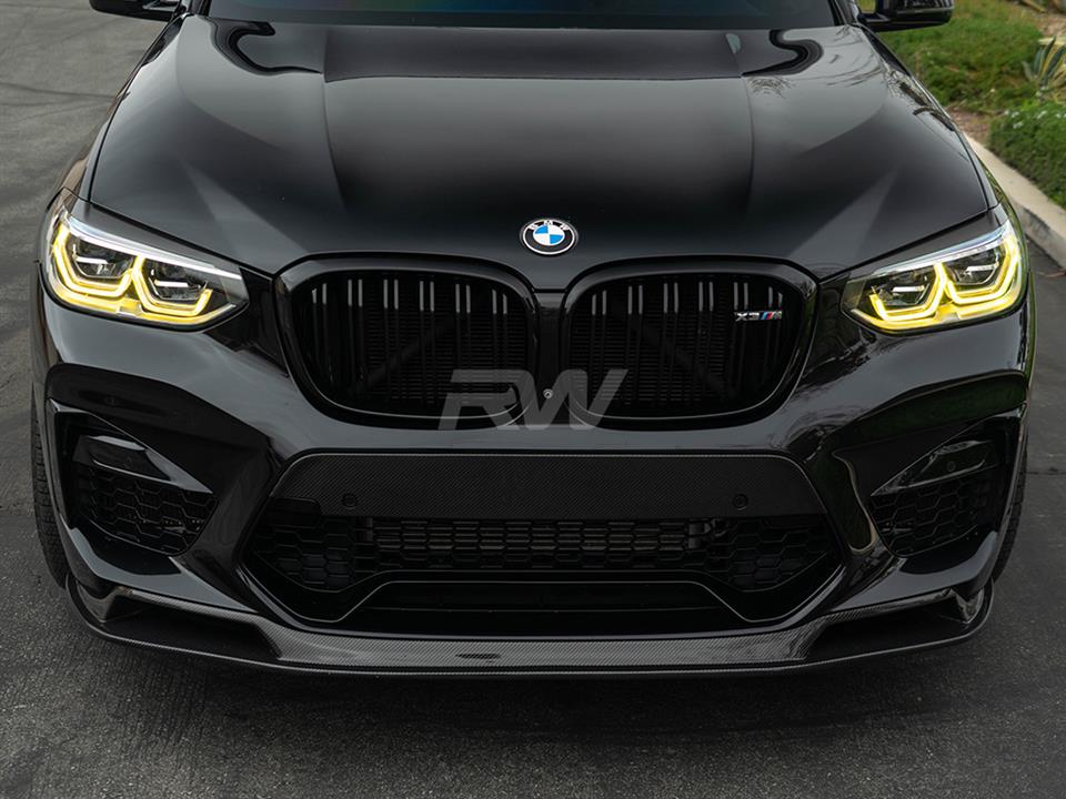 RW Carbon BMW F97 X3M/F98 X4M Carbon Fiber Bumper Trim-Exterior-Silicon Valley Bimmer