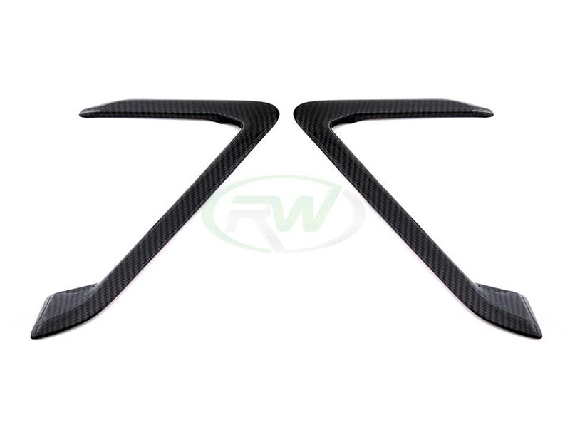 RW Carbon BMW F97 X3M/F98 X4M Carbon Fiber Vent Covers-Exterior-Silicon Valley Bimmer