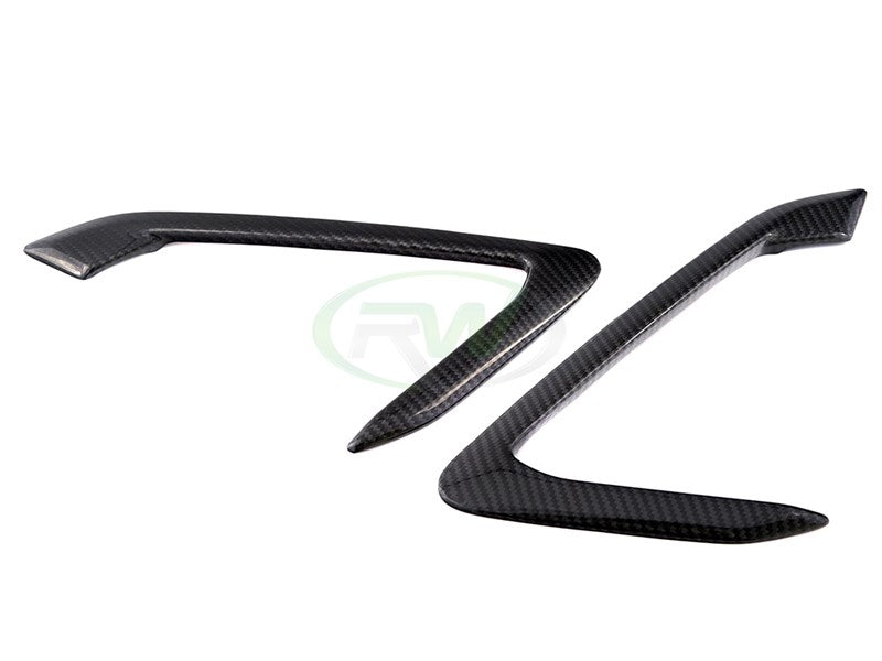 RW Carbon BMW F97 X3M/F98 X4M Carbon Fiber Vent Covers-Exterior-Silicon Valley Bimmer