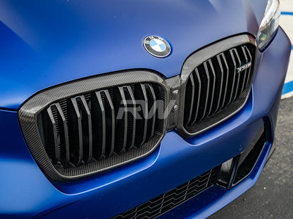 RW Carbon BMW F97 X3M/F98 X4M LCI Carbon Fiber Grille Surround-Exterior-Silicon Valley Bimmer