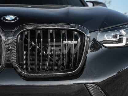RW Carbon BMW F97 X3M/F98 X4M LCI Carbon Fiber Grille Surround-Exterior-Silicon Valley Bimmer