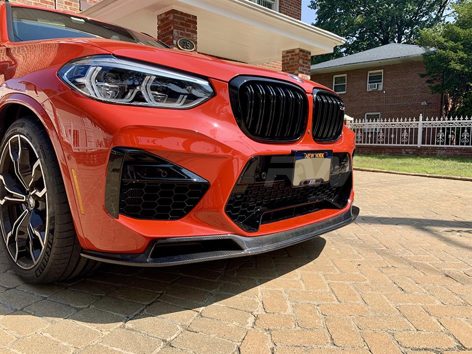 RW Carbon BMW F97 X3M/F98 X4M RWS Carbon Fiber Front Lip-Exterior-Silicon Valley Bimmer